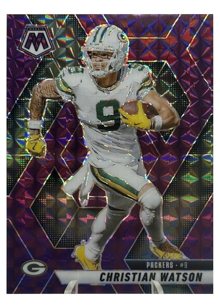 2025 Panini Mosaic Base Set Christian Watson #242 card