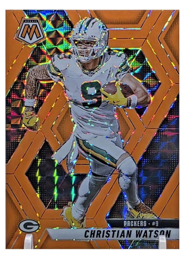 2025 Panini Mosaic Base Set Christian Watson #242 card