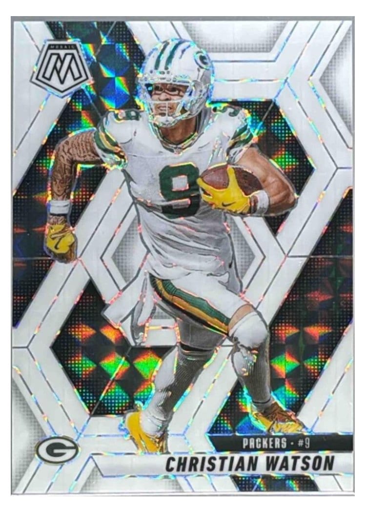 2025 Panini Mosaic Base Set Christian Watson #242 card