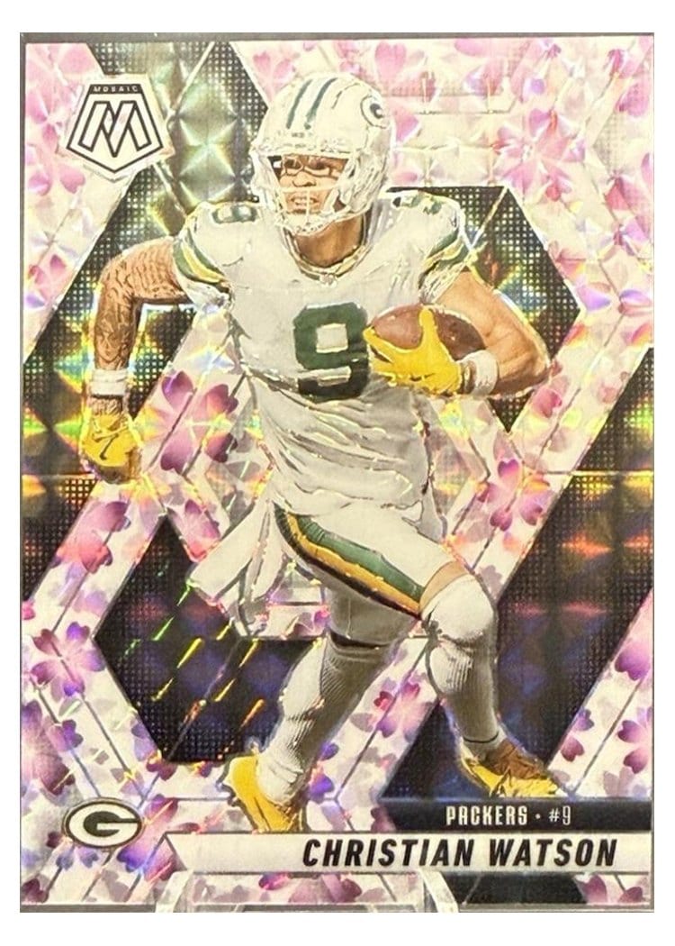 2025 Panini Mosaic Base Set Christian Watson #242 card