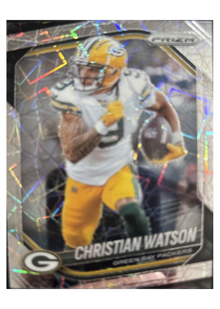 2025 Panini Prizm Base Set Christian Watson #153 card