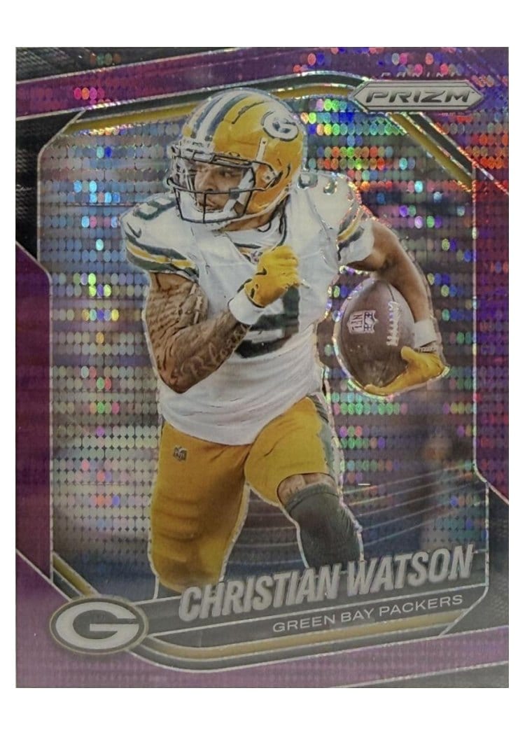2025 Panini Prizm Base Set Christian Watson #153 card