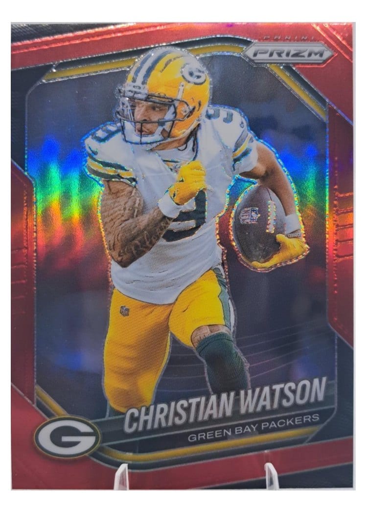 2025 Panini Prizm Base Set Christian Watson #153 card