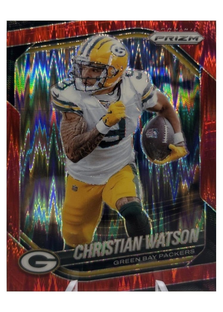 2025 Panini Prizm Base Set Christian Watson #153 card