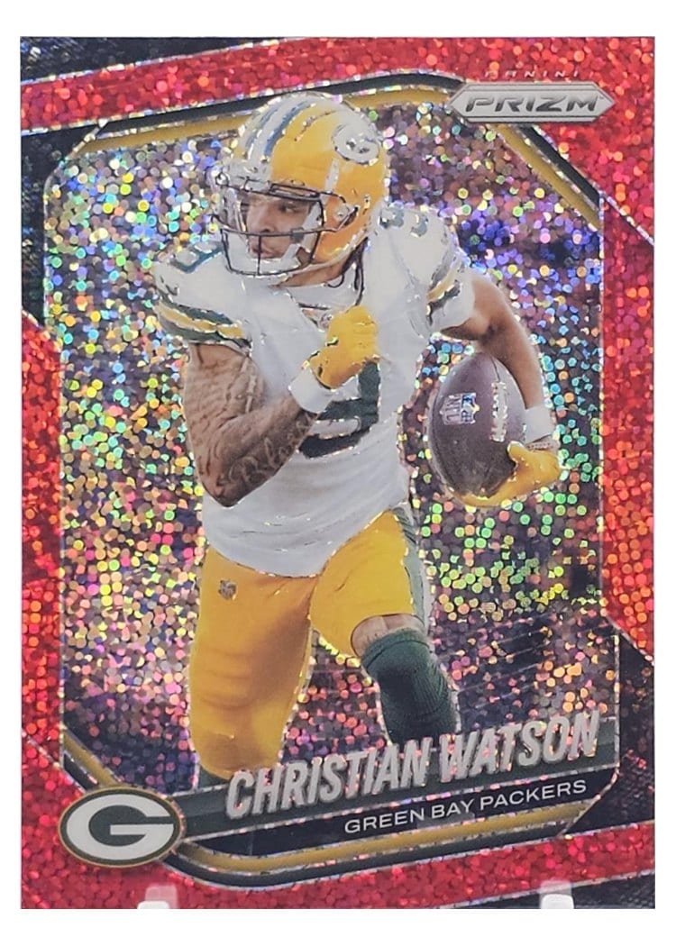 2025 Panini Prizm Base Set Christian Watson #153 card