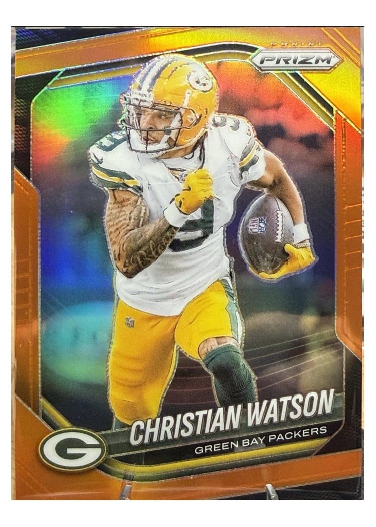 2025 Panini Prizm Base Set Christian Watson #153 card