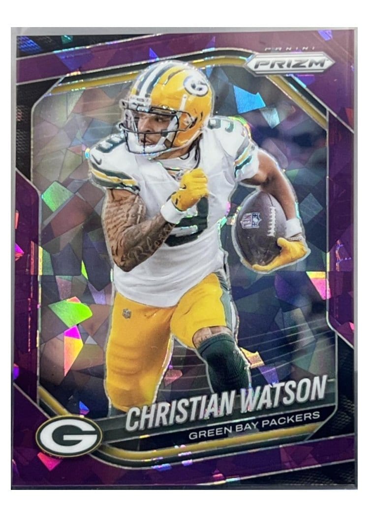 2025 Panini Prizm Base Set Christian Watson #153 card