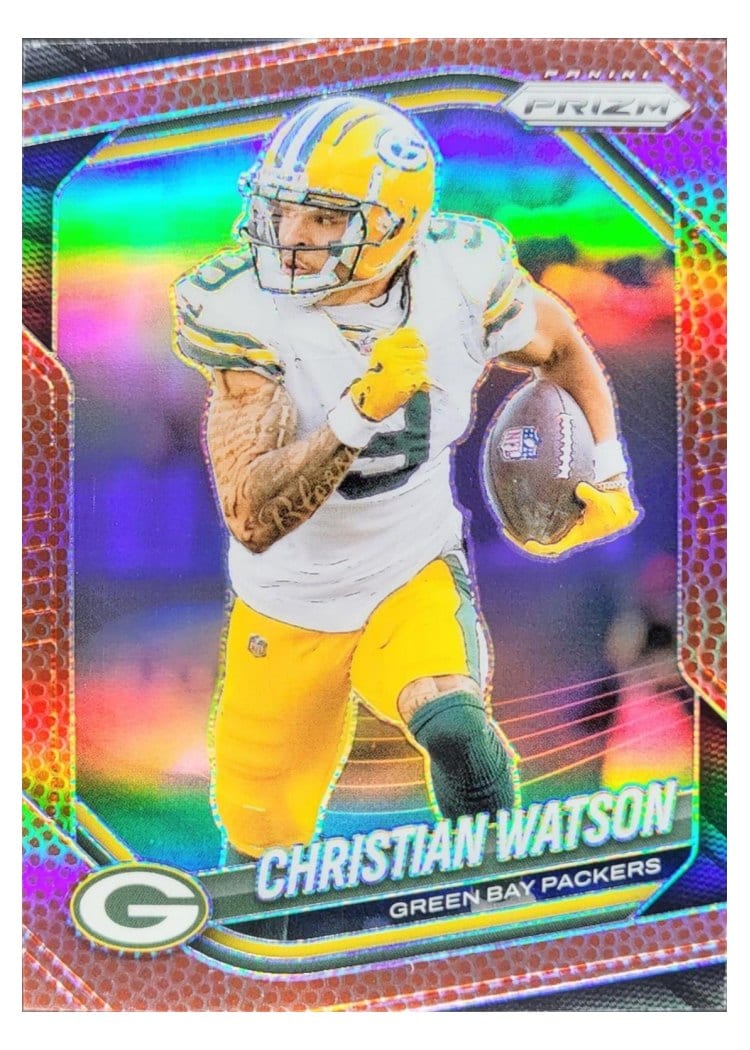 2025 Panini Prizm Base Set Christian Watson #153 card
