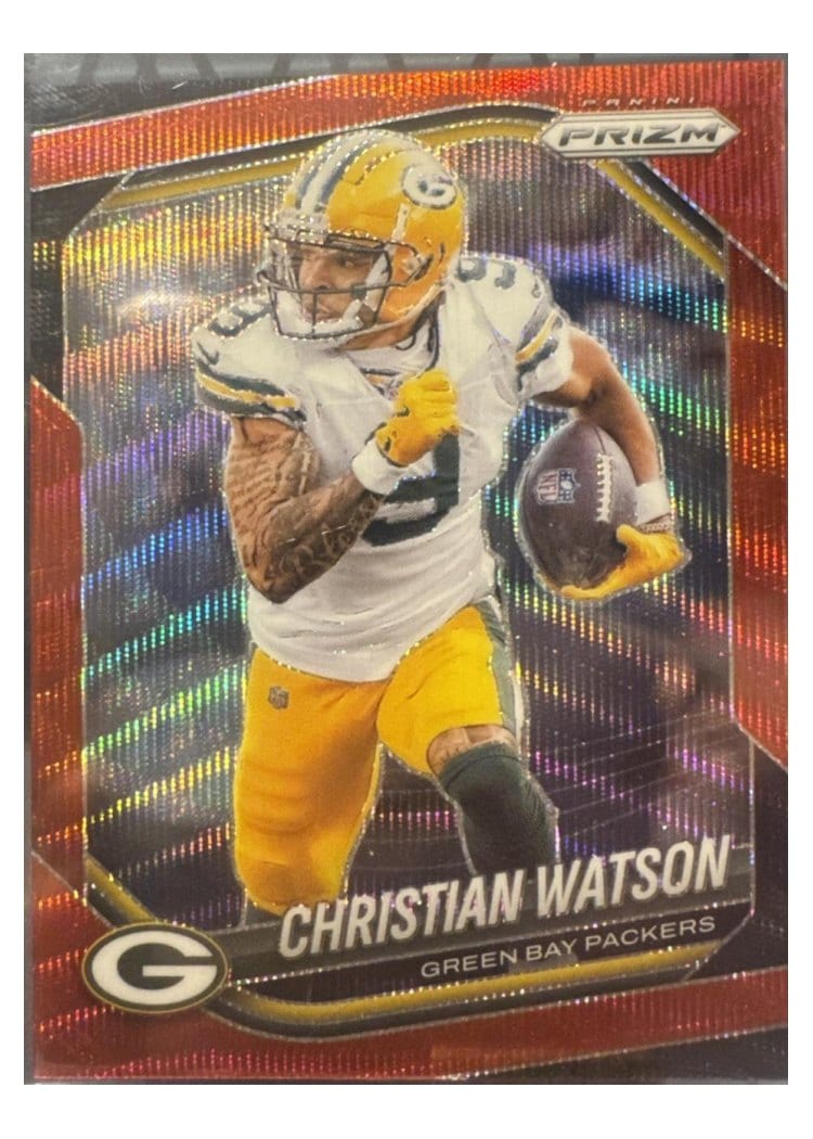 2025 Panini Prizm Base Set Christian Watson #153 card
