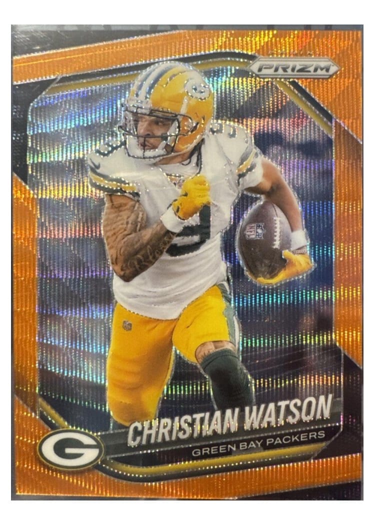 2025 Panini Prizm Base Set Christian Watson #153 card
