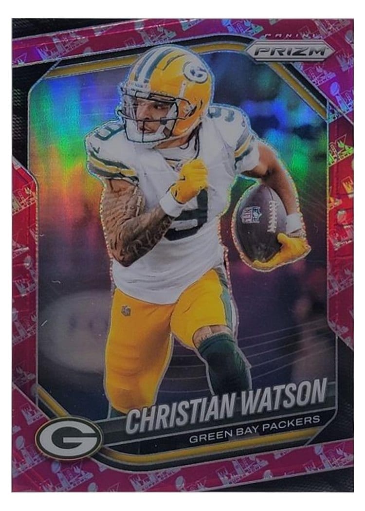 2025 Panini Prizm Base Set Christian Watson #153 card