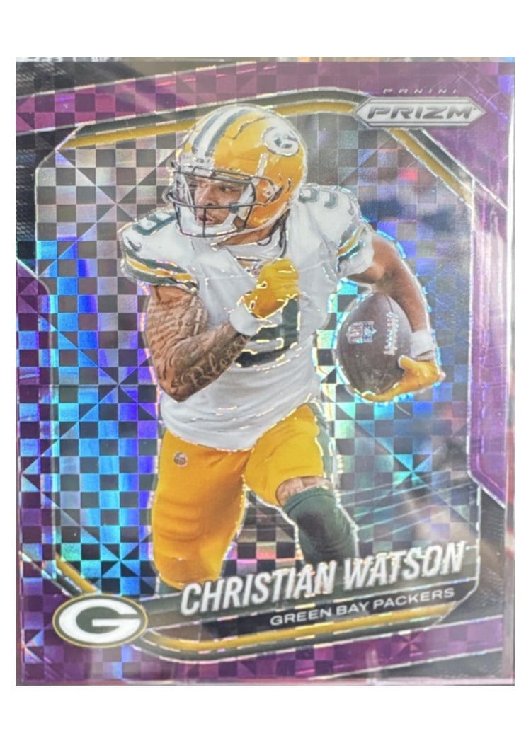 2025 Panini Prizm Base Set Christian Watson #153 card