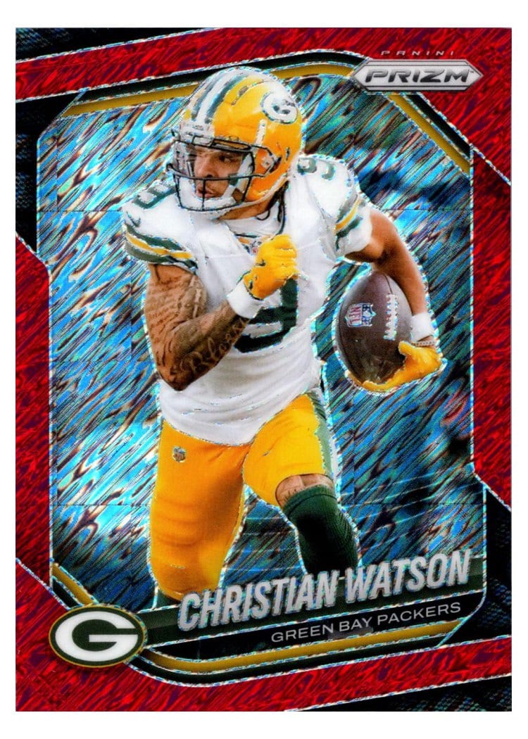 2025 Panini Prizm Base Set Christian Watson #153 card