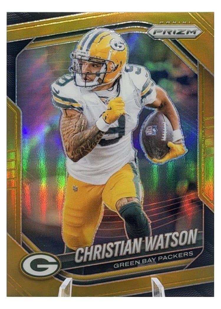 2025 Panini Prizm Base Set Christian Watson #153 card