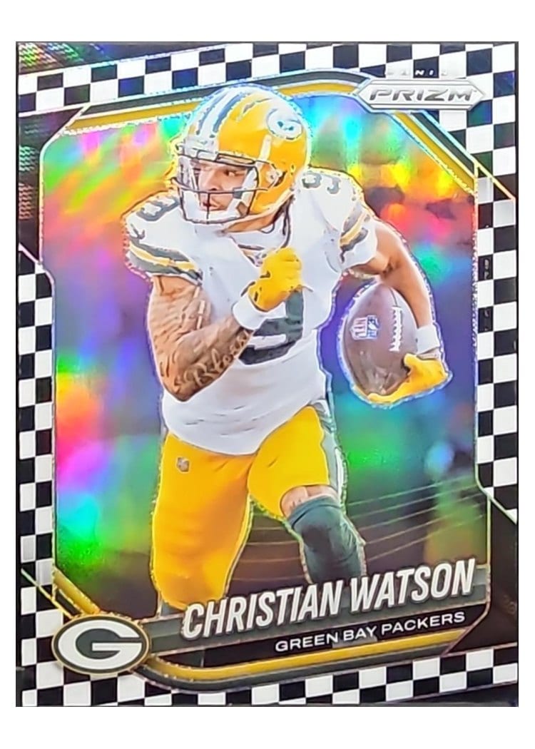 2025 Panini Prizm Base Set Christian Watson #153 card