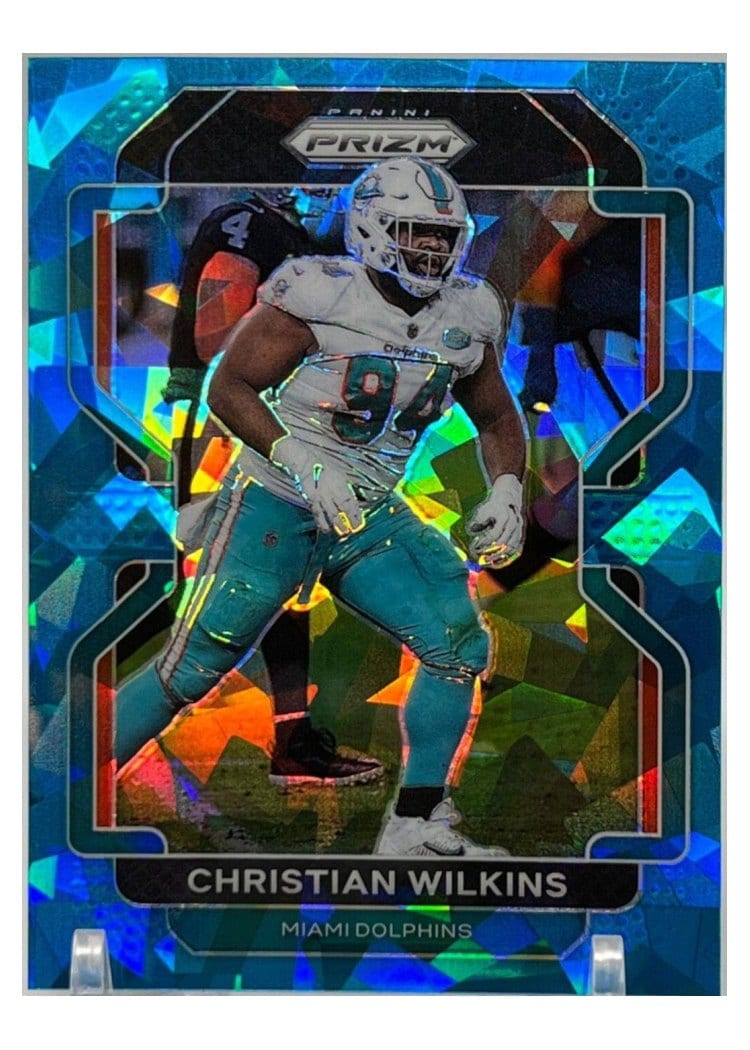 2021 Panini Prizm Base Set Christian Wilkins #109 card