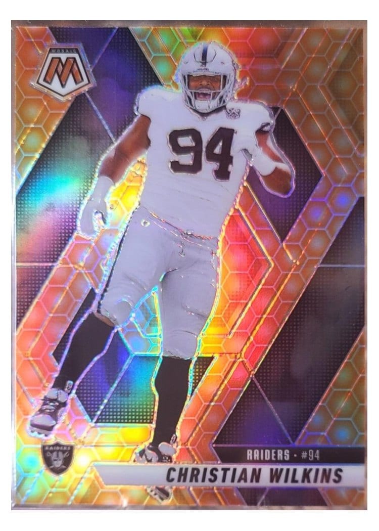 2025 Panini Mosaic Base Set Christian Wilkins #170 card