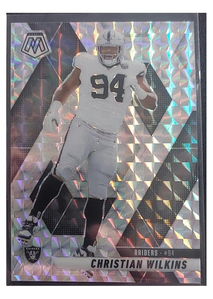 2025 Panini Mosaic Base Set Christian Wilkins #170 card