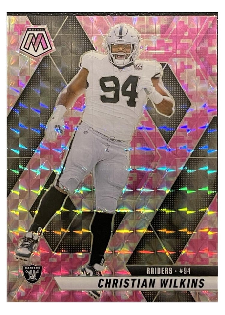 2025 Panini Mosaic Base Set Christian Wilkins #170 card