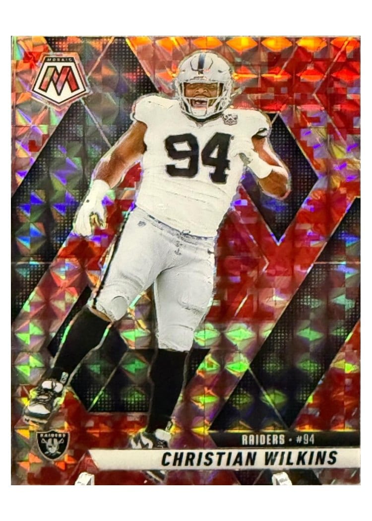2025 Panini Mosaic Base Set Christian Wilkins #170 card