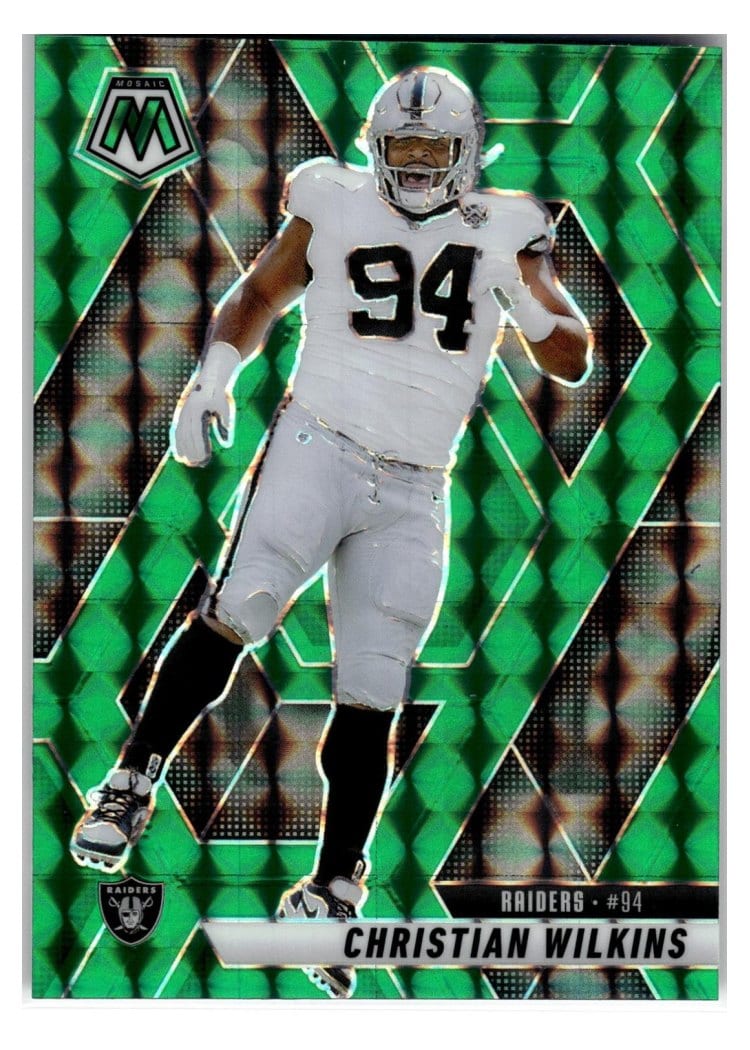 2025 Panini Mosaic Base Set Christian Wilkins #170 card