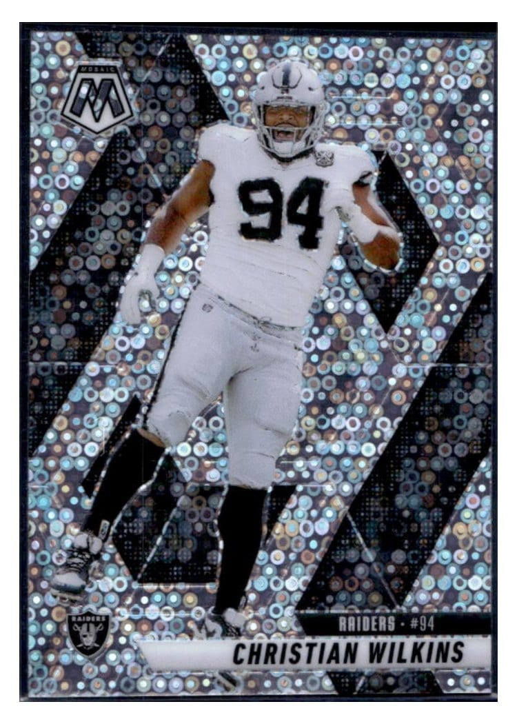 2025 Panini Mosaic Base Set Christian Wilkins #170 card