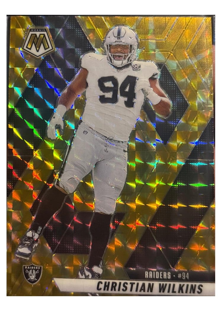 2025 Panini Mosaic Base Set Christian Wilkins #170 card