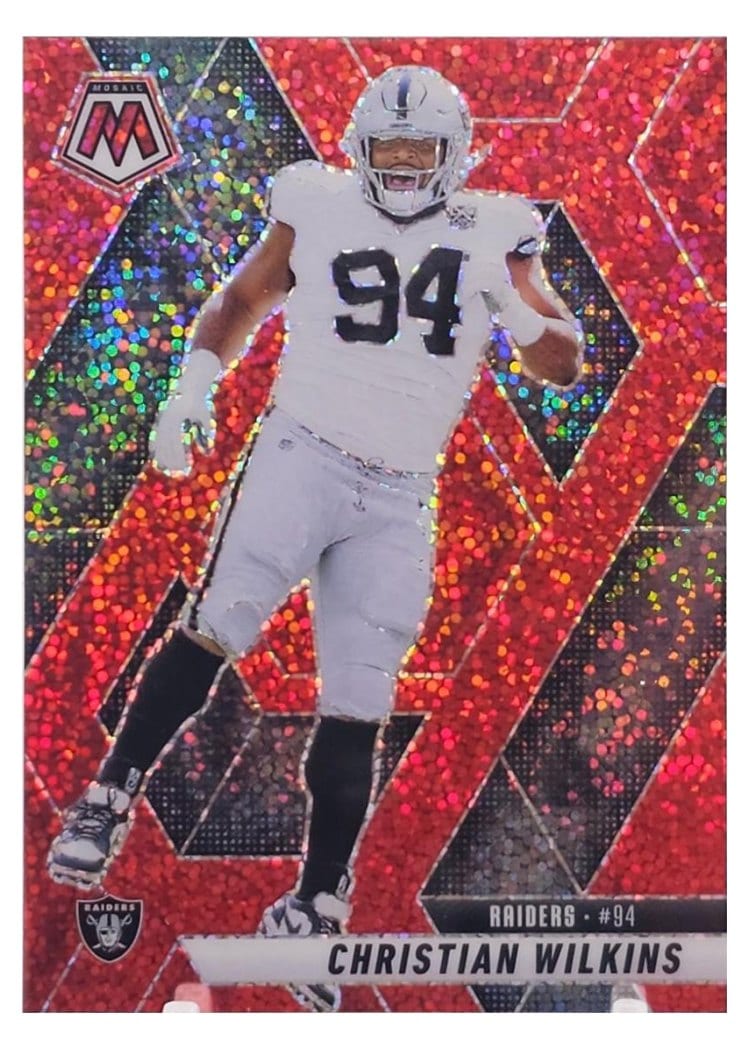2025 Panini Mosaic Base Set Christian Wilkins #170 card