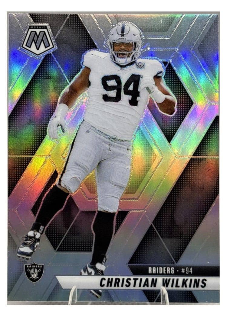 2025 Panini Mosaic Base Set Christian Wilkins #170 card