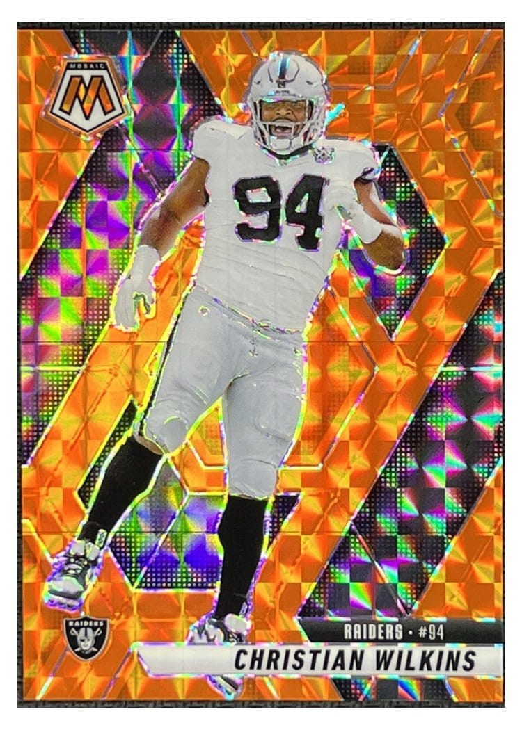 2025 Panini Mosaic Base Set Christian Wilkins #170 card