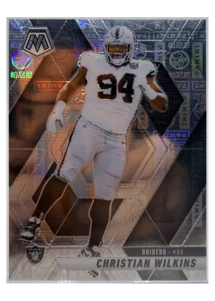 2025 Panini Mosaic Base Set Christian Wilkins #170 card