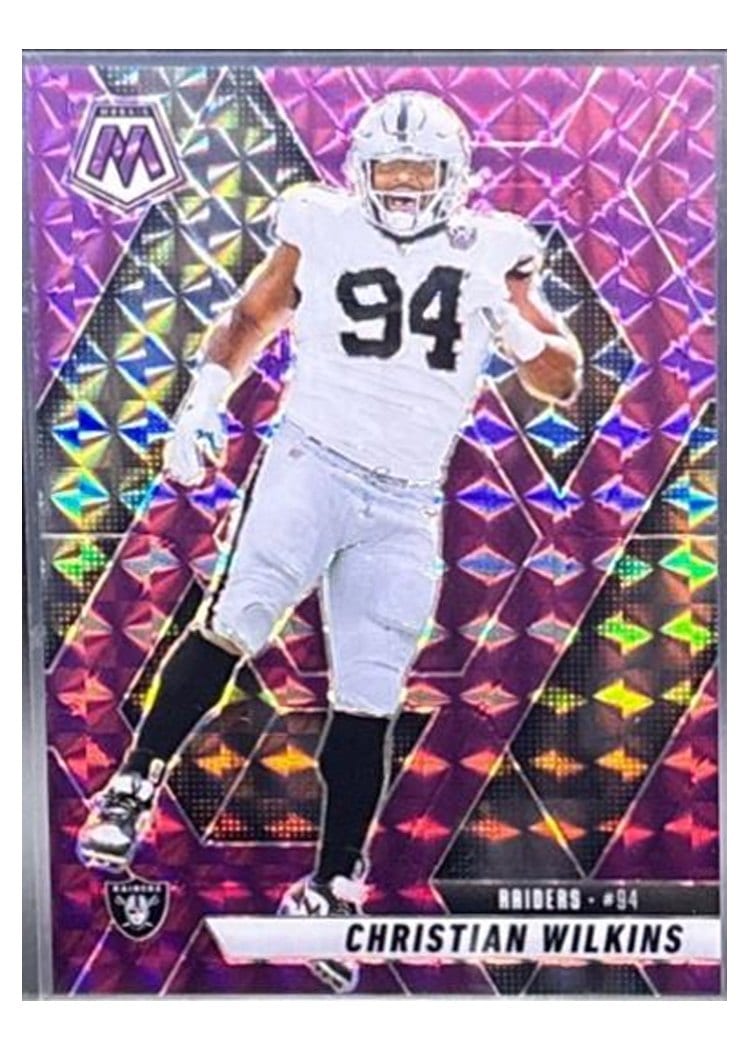 2025 Panini Mosaic Base Set Christian Wilkins #170 card