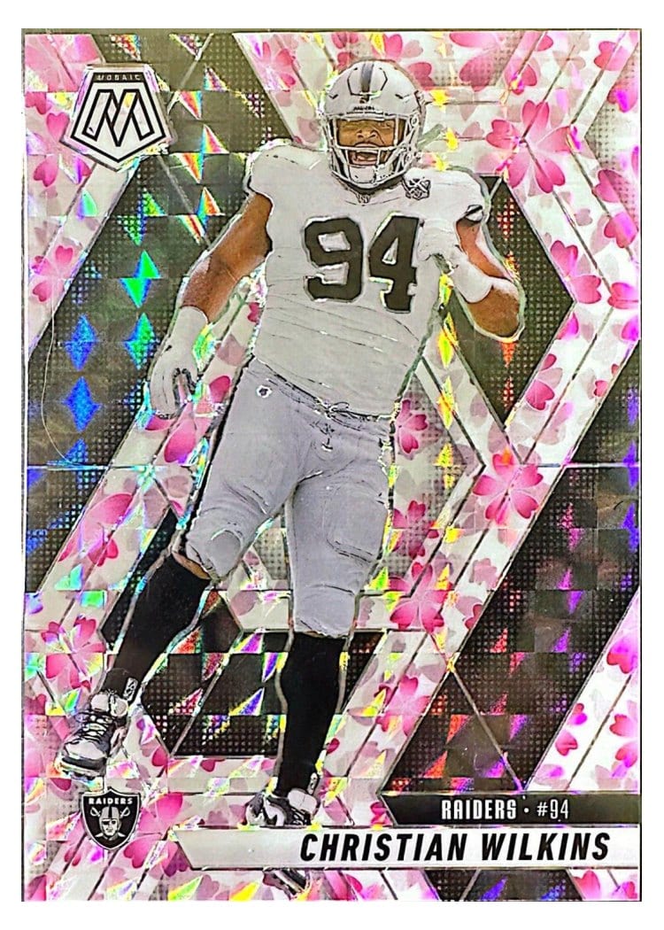 2025 Panini Mosaic Base Set Christian Wilkins #170 card