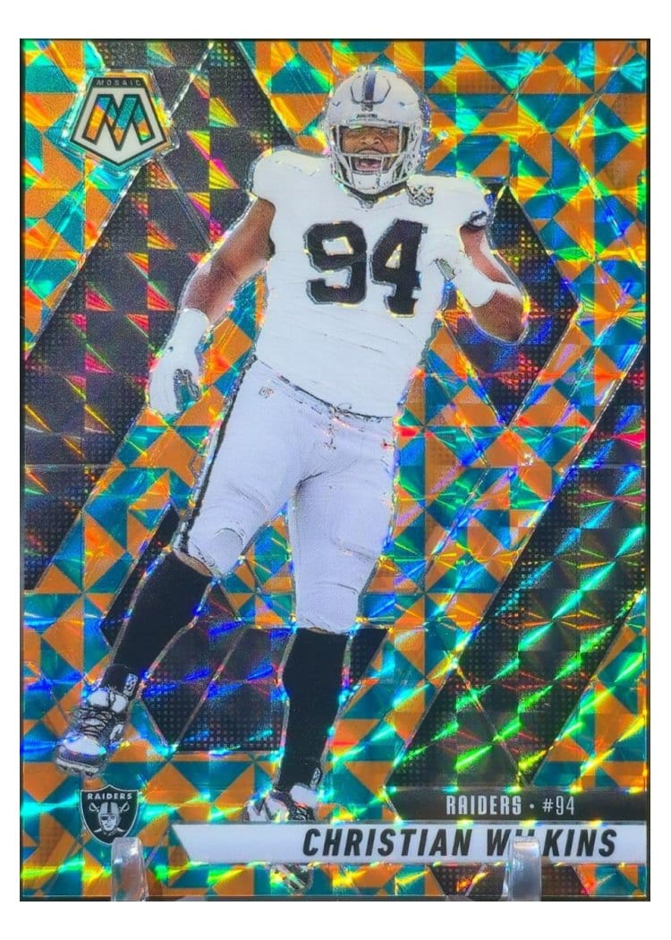 2025 Panini Mosaic Base Set Christian Wilkins #170 card