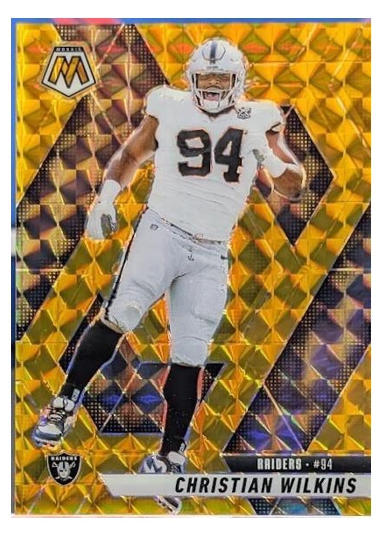 2025 Panini Mosaic Base Set Christian Wilkins #170 card