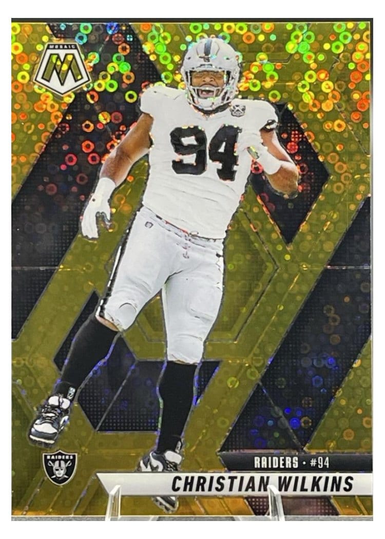 2025 Panini Mosaic Base Set Christian Wilkins #170 card