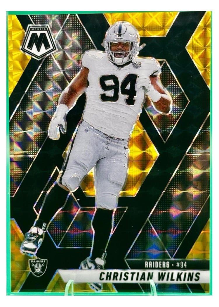 2025 Panini Mosaic Base Set Christian Wilkins #170 card