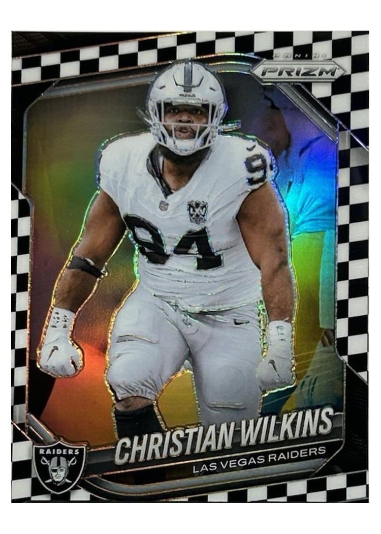 2025 Panini Prizm Base Set Christian Wilkins #40 card