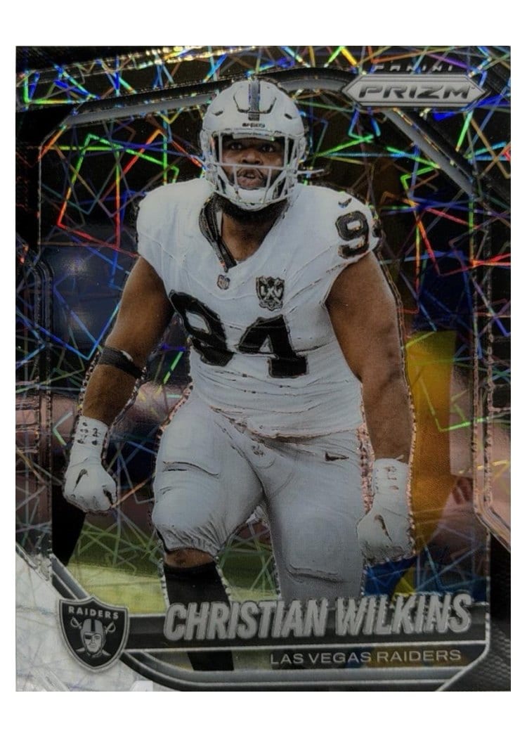 2025 Panini Prizm Base Set Christian Wilkins #40 card