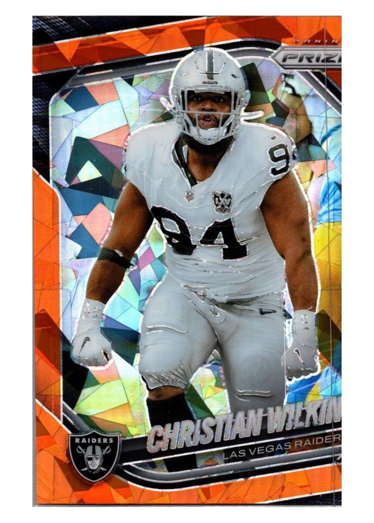 2025 Panini Prizm Base Set Christian Wilkins #40 card