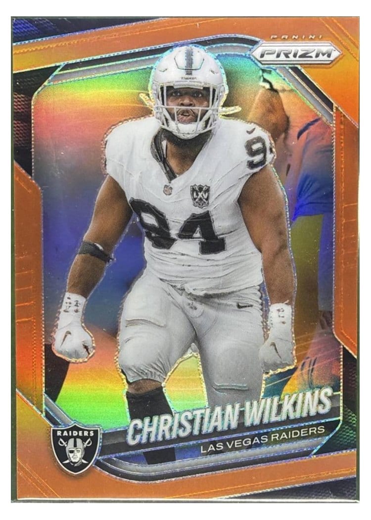 2025 Panini Prizm Base Set Christian Wilkins #40 card