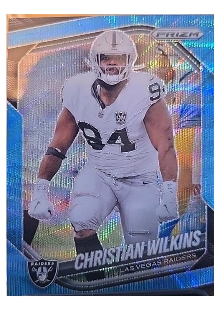 2025 Panini Prizm Base Set Christian Wilkins #40 card