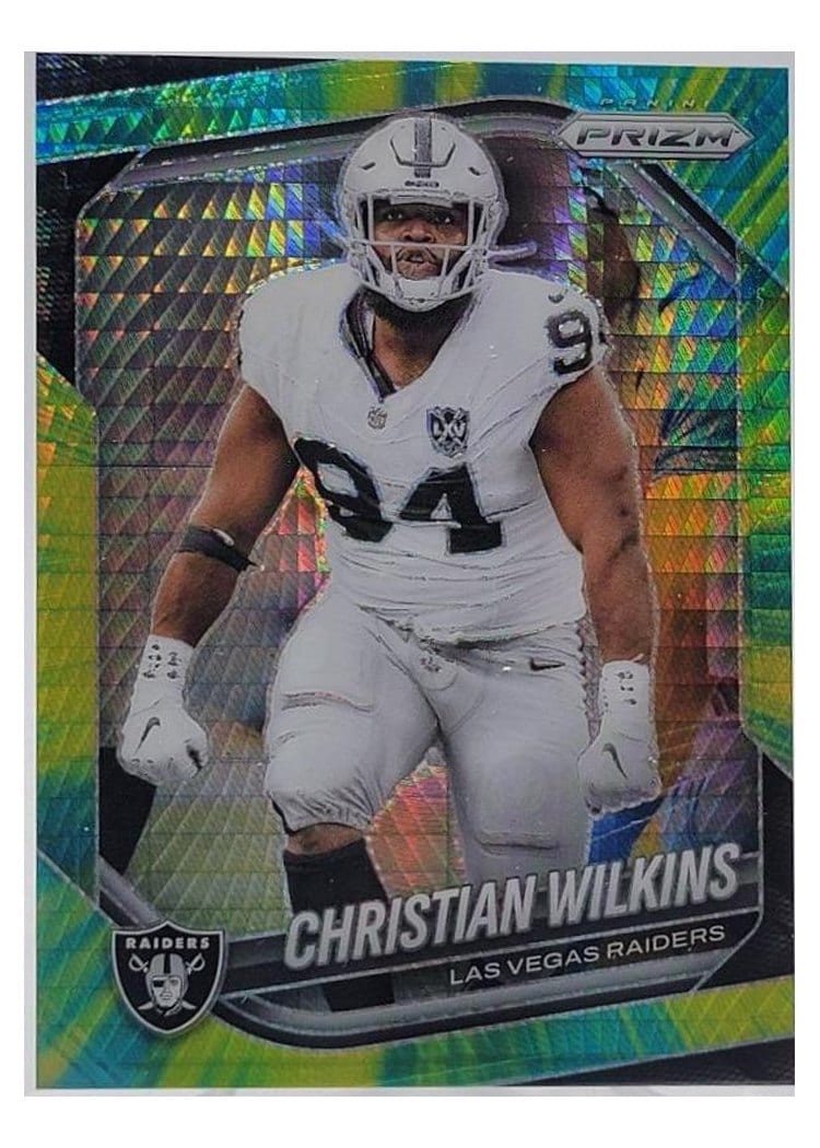 2025 Panini Prizm Base Set Christian Wilkins #40 card