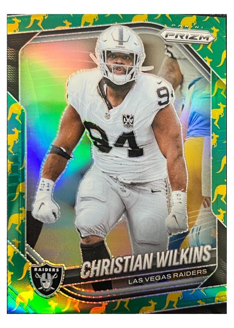 2025 Panini Prizm Base Set Christian Wilkins #40 card