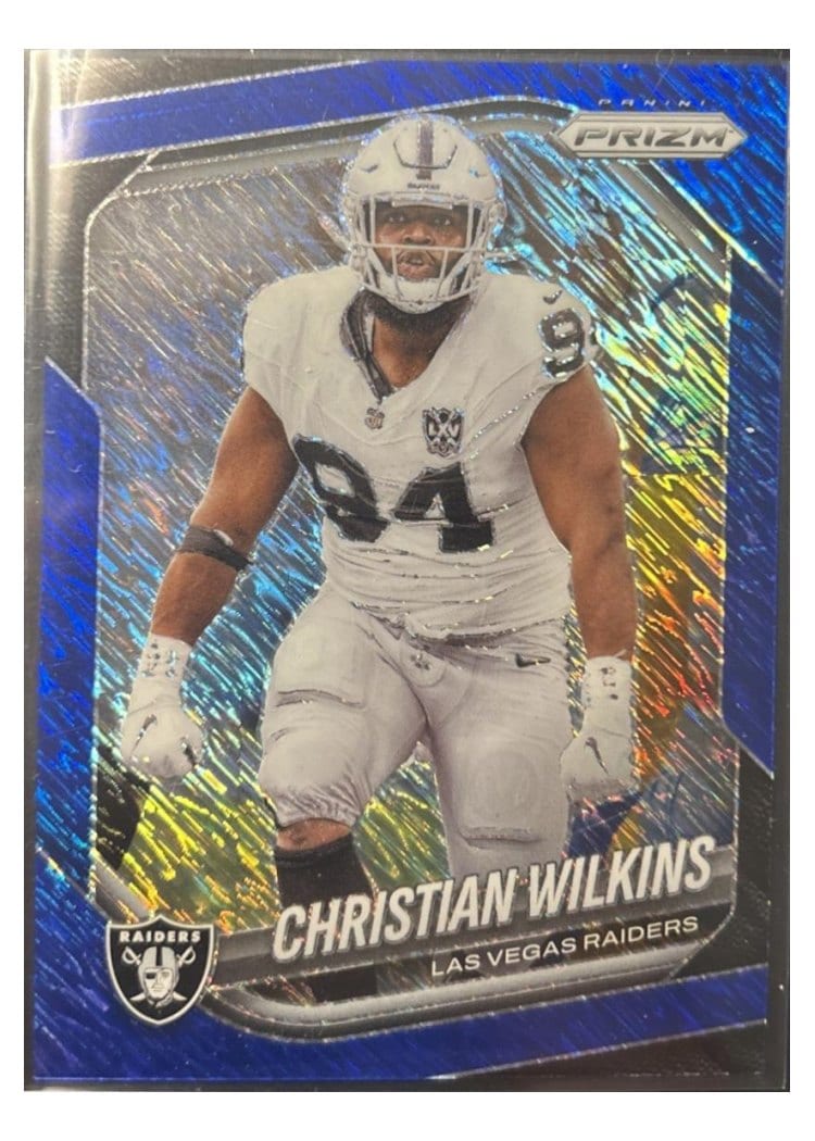 2025 Panini Prizm Base Set Christian Wilkins #40 card