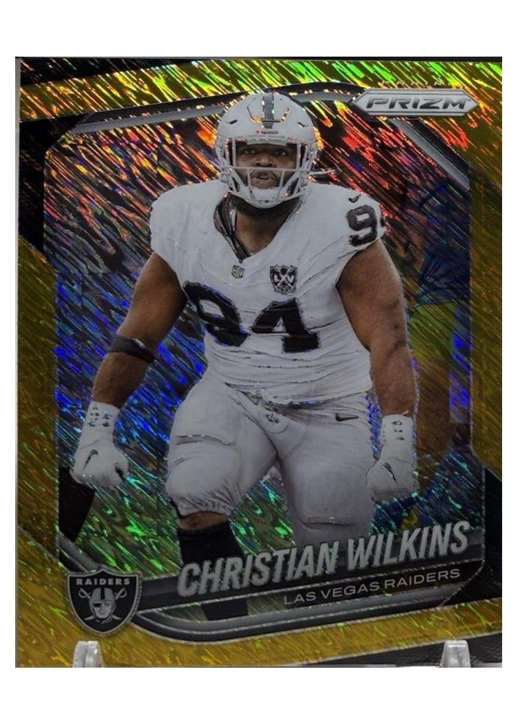 2025 Panini Prizm Base Set Christian Wilkins #40 card