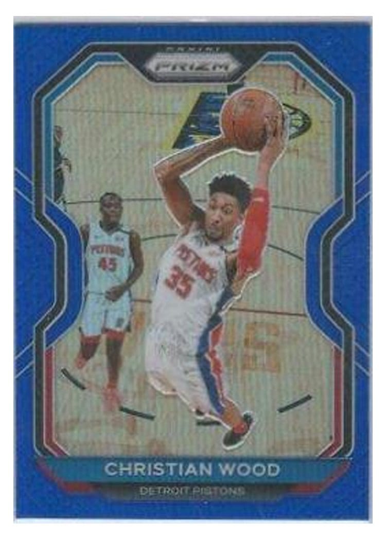2020-21 Panini Prizm Base Set Christian Wood #217 card