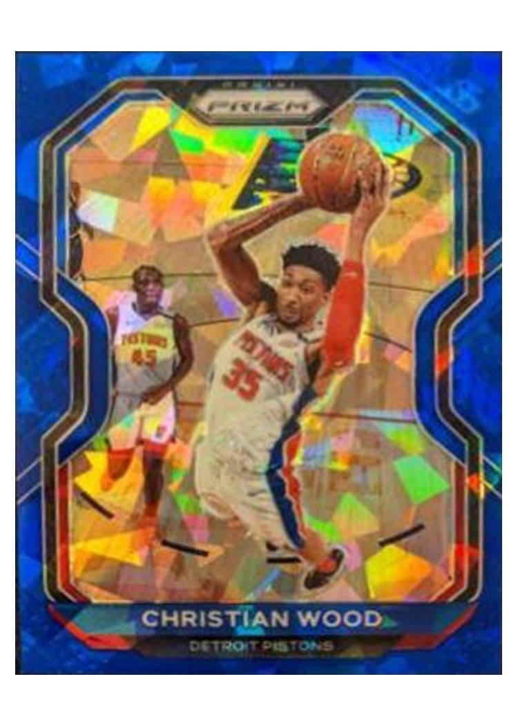 2020-21 Panini Prizm Base Set Christian Wood #217 card