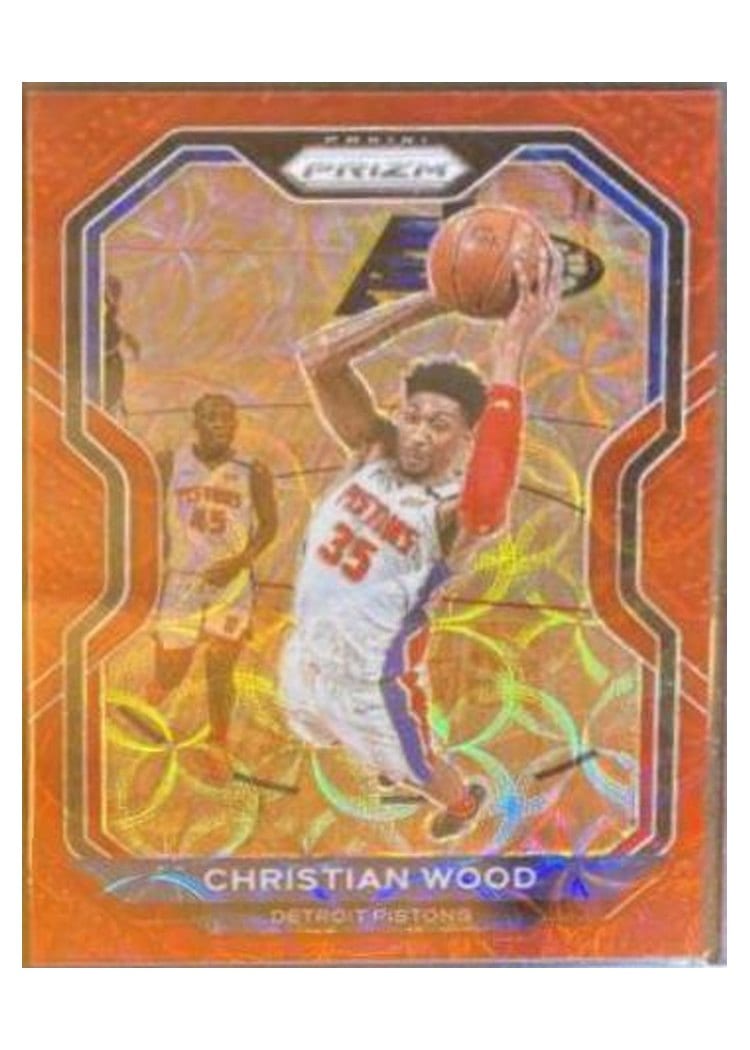 2020-21 Panini Prizm Base Set Christian Wood #217 card