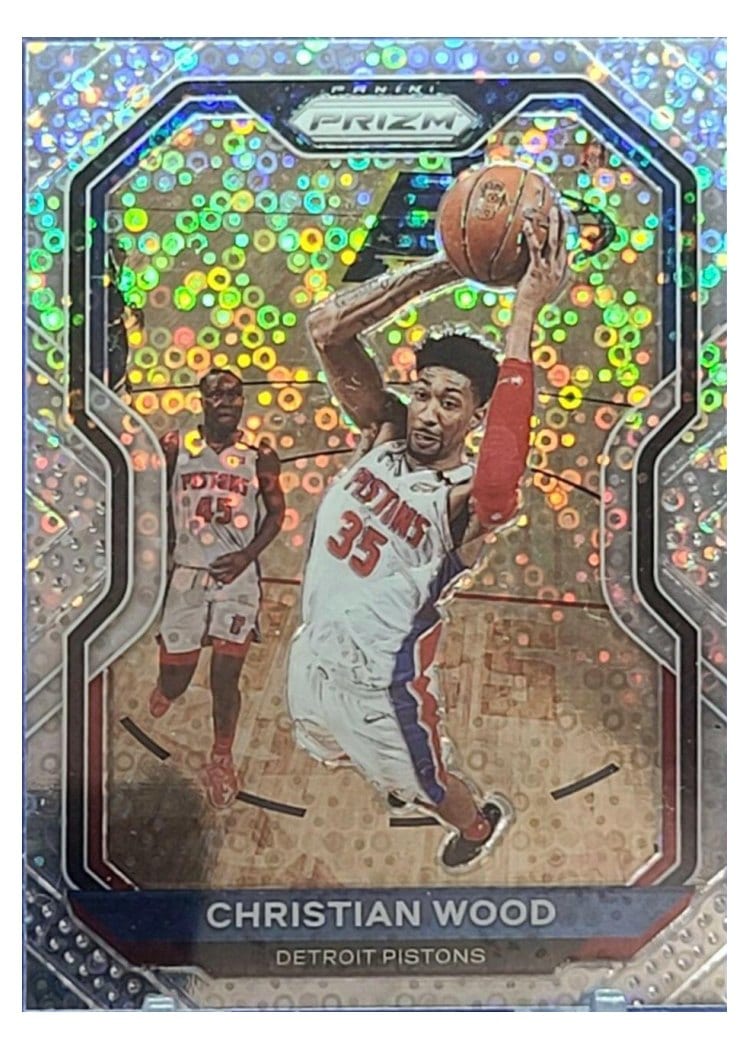 2020-21 Panini Prizm Base Set Christian Wood #217 card